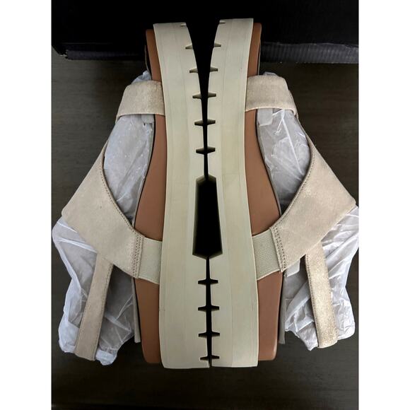 Vionic Leather Comfort Sandals, Alondra Lug, Gold Size 10 – New in Box - Picture 8 of 11